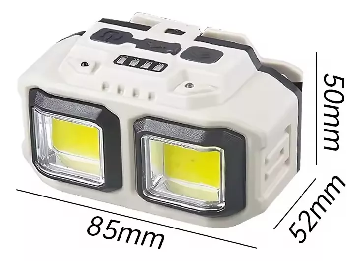 LINTERNA FRONTAL LED RECARGABLE RESISTENTE AL AGUA - 3