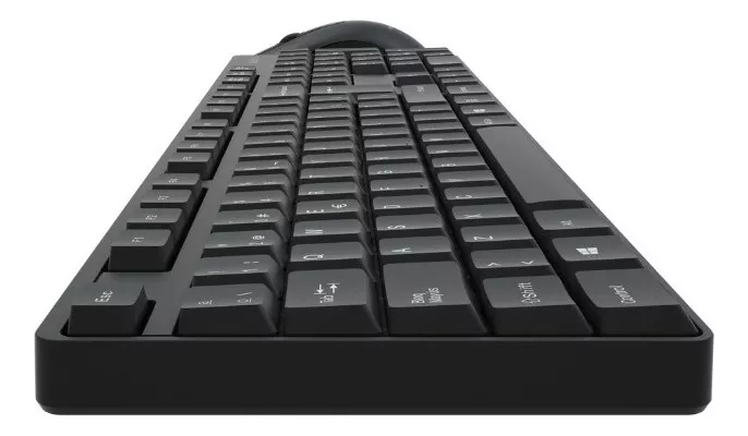 KIT TECLADO CON MOUSE INALAMBRICO PHILIPS C501 COLOR NEGRO - 2