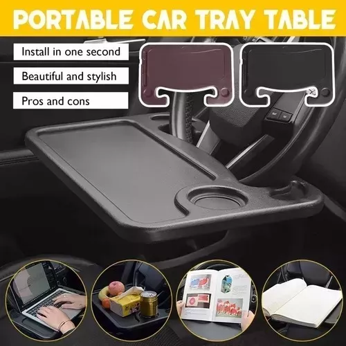 MESA BANDEJA PARA VOLANTE DE AUTO COMIDA ESCRITORIO PREMIUM - 2