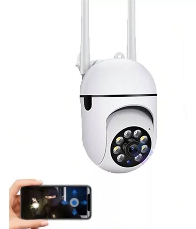 CÁMARA DE SEGURIDAD EXTERIOR WIFI 2 ANTENAS IP66 CAMARA