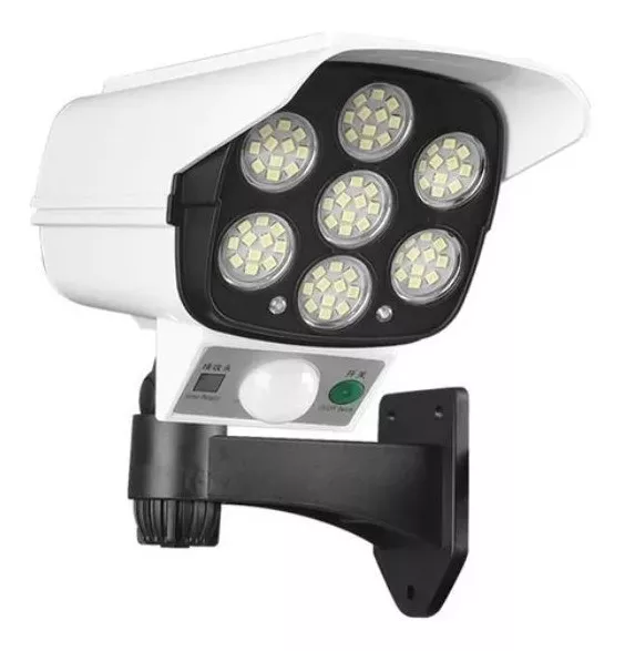 FOCO SOLAR FORMA CÁMARA CONTROL REMOTO CARCASA BLANCO - 1