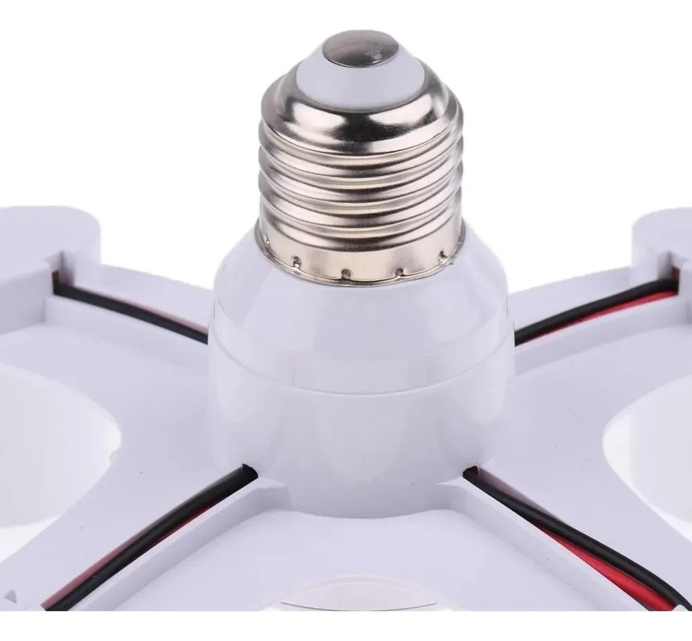 LAMPARA SOQUETE PARA 4 AMPOLLETAS E27 - 4