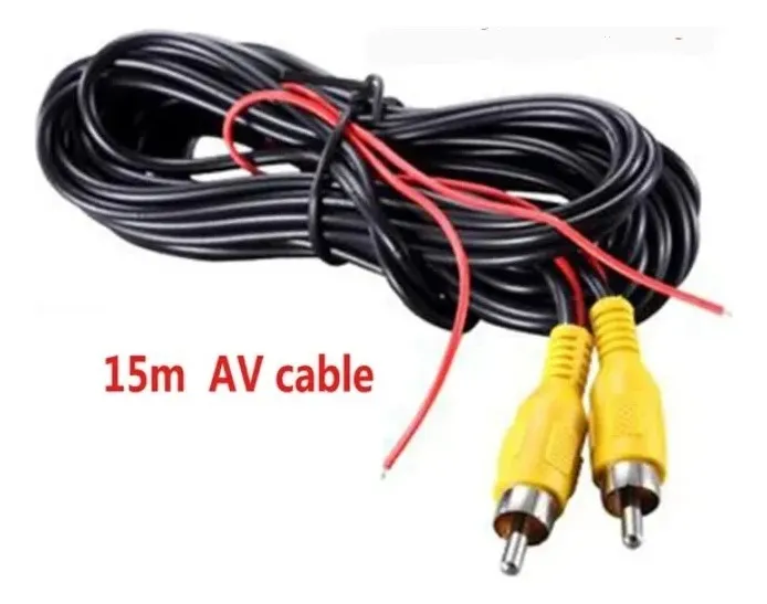 CÁMARA DE RETROCESO PARA VEHÍCULO CAMIÓN 12-24VOLT Y CABLE - 2