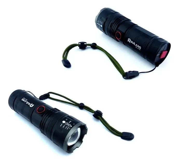 LINTERNA LED P70 CON ZOOM E INDICADOR DE CARGA - 3