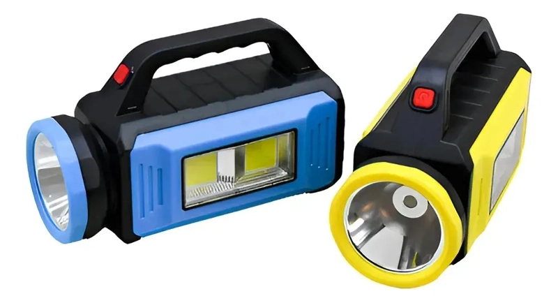 LINTERNA SOLAR MULTIFUNCIONAL LUZ EN COLOR BLANCO RECARGABLE USB - 4