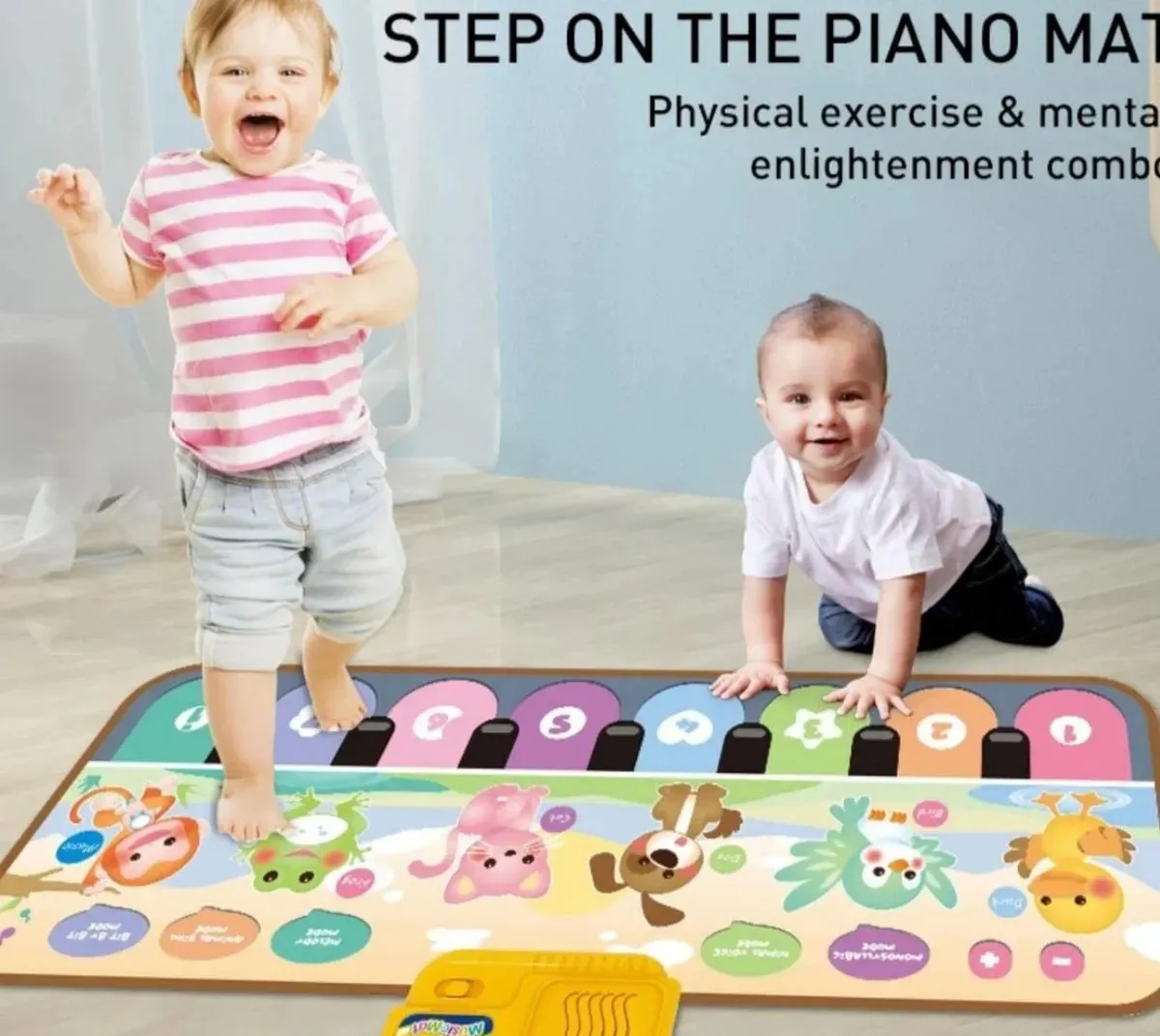 ALFOMBRA SENSORIAL TAPETE BAILE DE PIANO MUSICAL PARA NIÑOS - 2