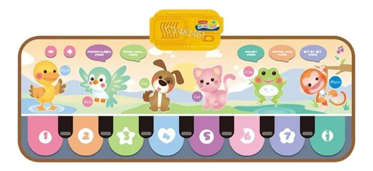 ALFOMBRA SENSORIAL TAPETE BAILE DE PIANO MUSICAL PARA NIÑOS - 3