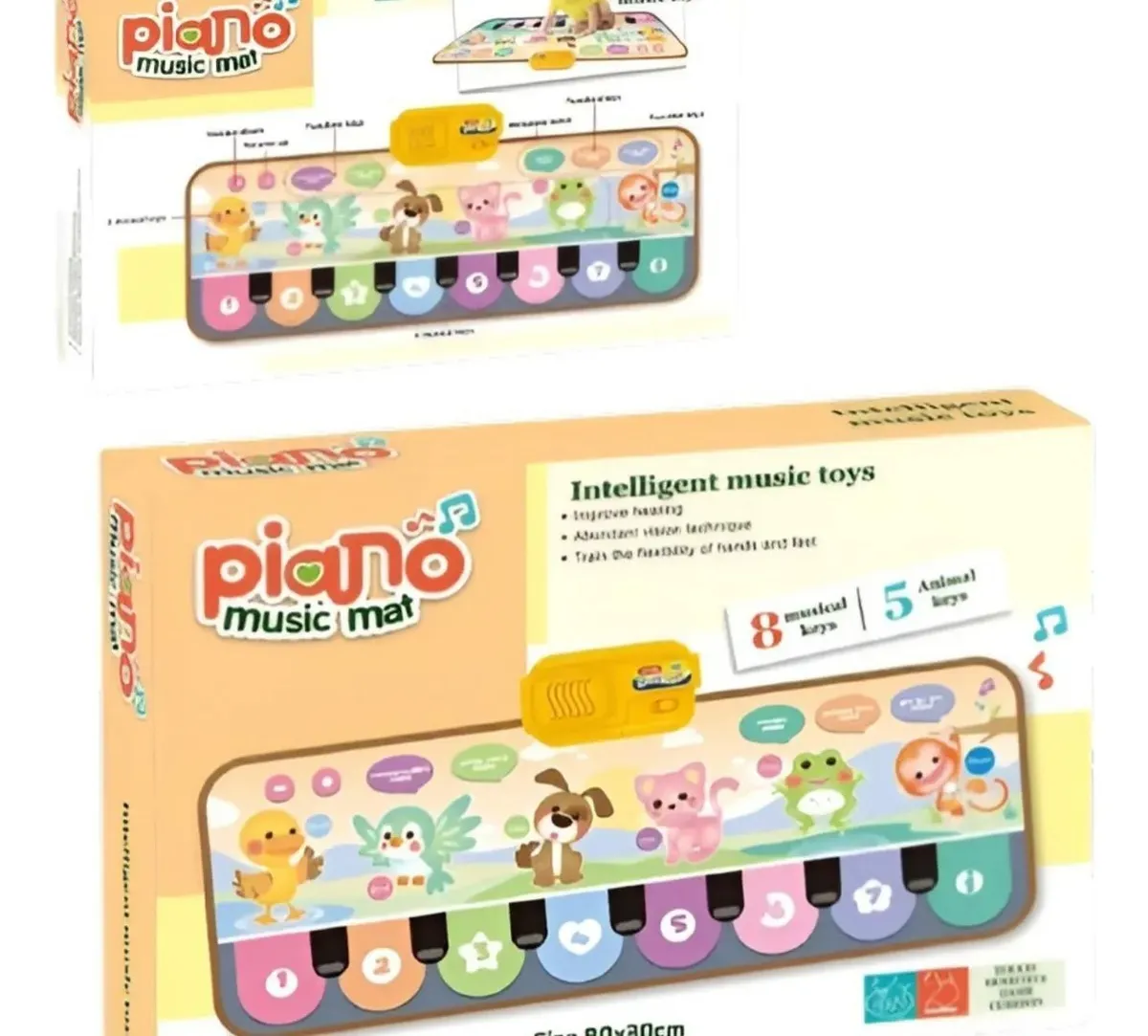 ALFOMBRA SENSORIAL TAPETE BAILE DE PIANO MUSICAL PARA NIÑOS - 5