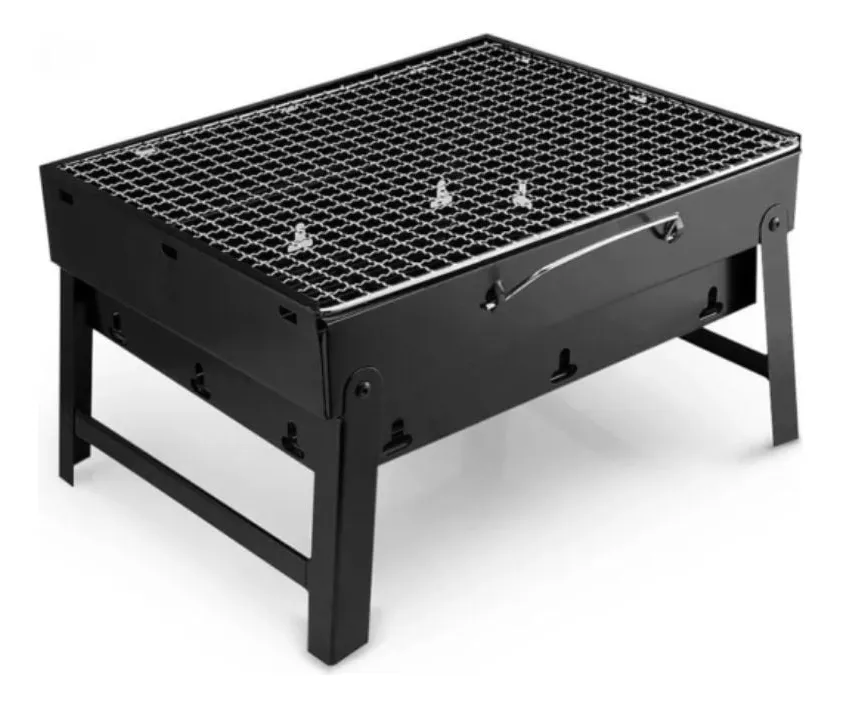 PARRILLA ASADOR PORTATIL PLEGABLE CAMPING - 1