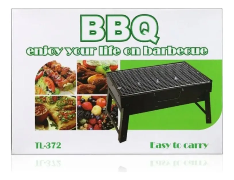 PARRILLA ASADOR PORTATIL PLEGABLE CAMPING - 3