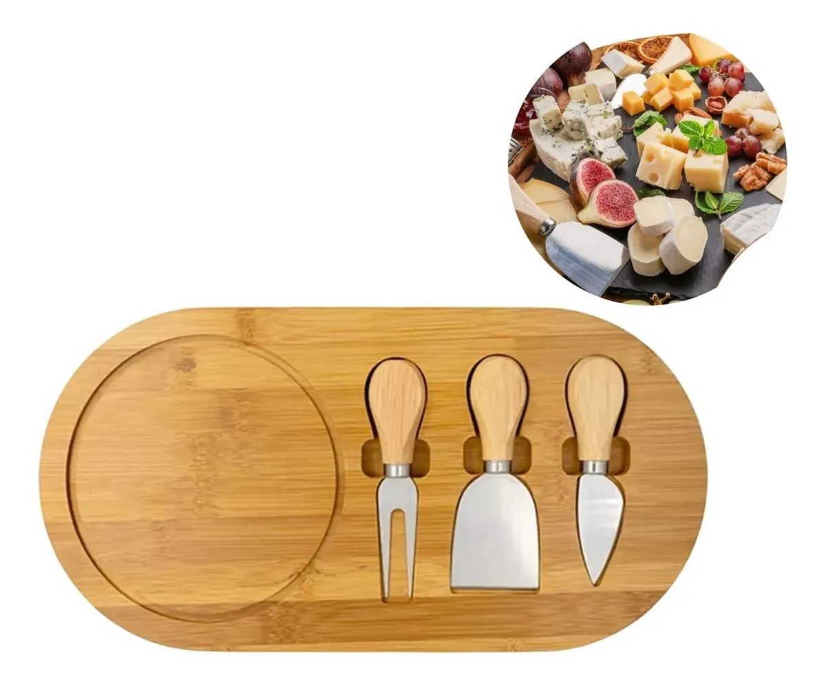 TABLA DE QUESOS TABLA APERITIVO TABLAS DE PICOTEO 36X18CM - 1