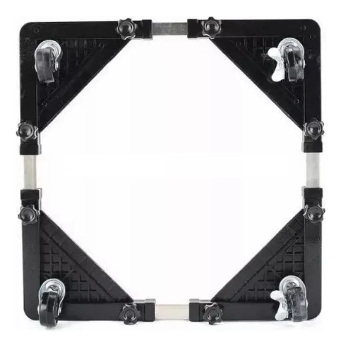 BASE AJUSTABLE RUEDAS COCINA REFRIGERADOR LAVADORA MULTIUSOS - 2