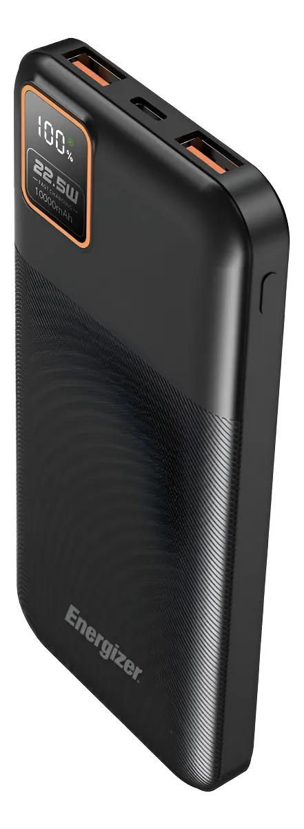 POWER BANK ENERGIZER ULTIMATE PORTATIL 10000MAH NEGRO - 1