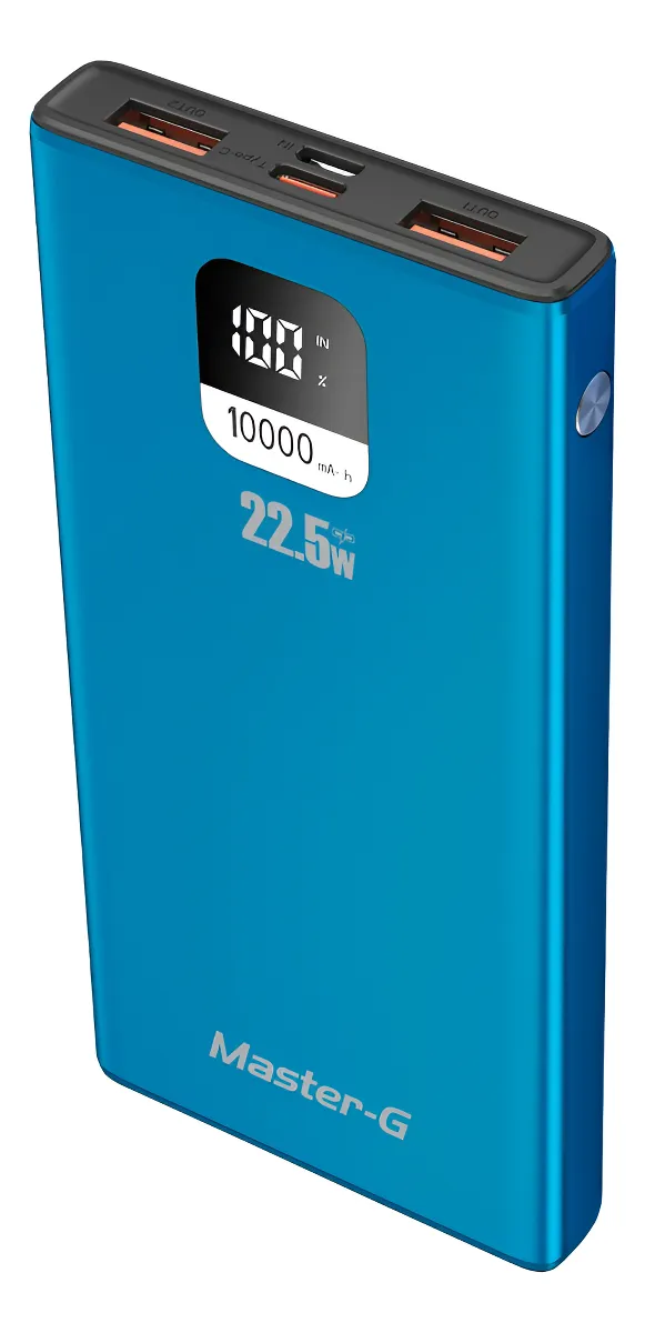 BATERIA EXTERNA POWER BANK 10000 MAH 22.5W - 1