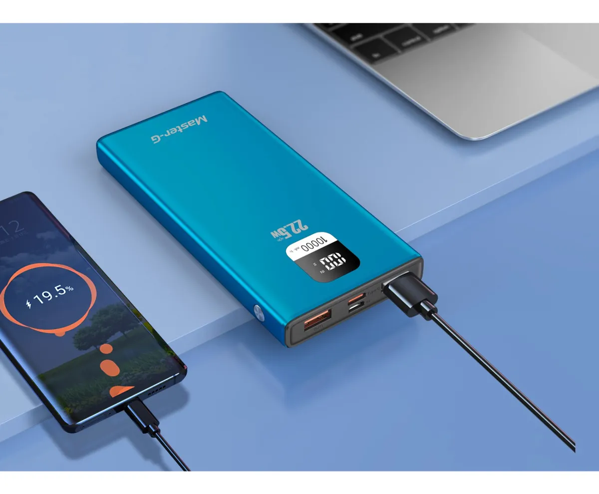 BATERIA EXTERNA POWER BANK 10000 MAH 22.5W - 2