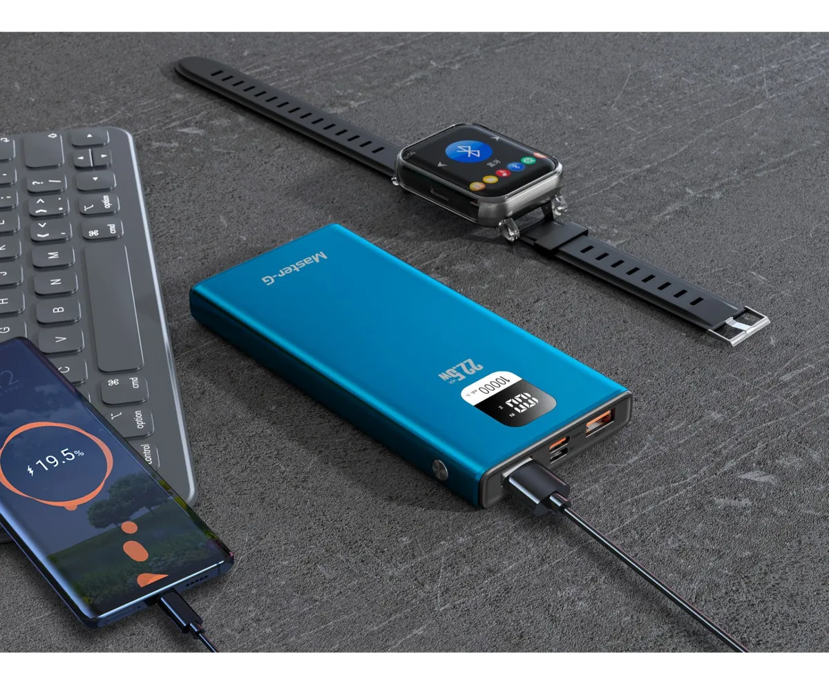 BATERIA EXTERNA POWER BANK 10000 MAH 22.5W - 3