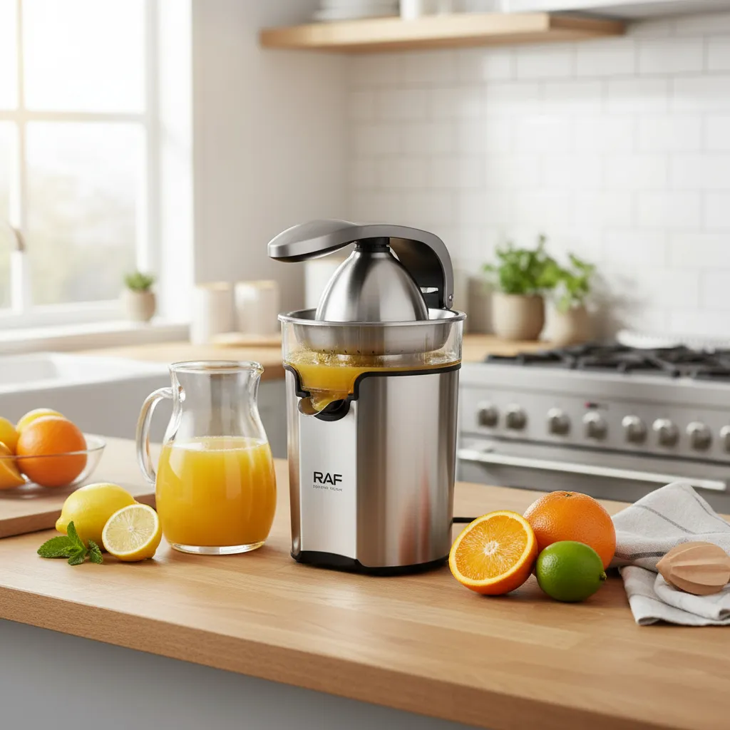 EXPRIMIDOR JUGO NARANJA 100W INOX 300ML G8 - 4