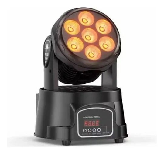 CABEZA MOVIL LUCES DE ESCENARIO FIESTA DJ DMX - 5