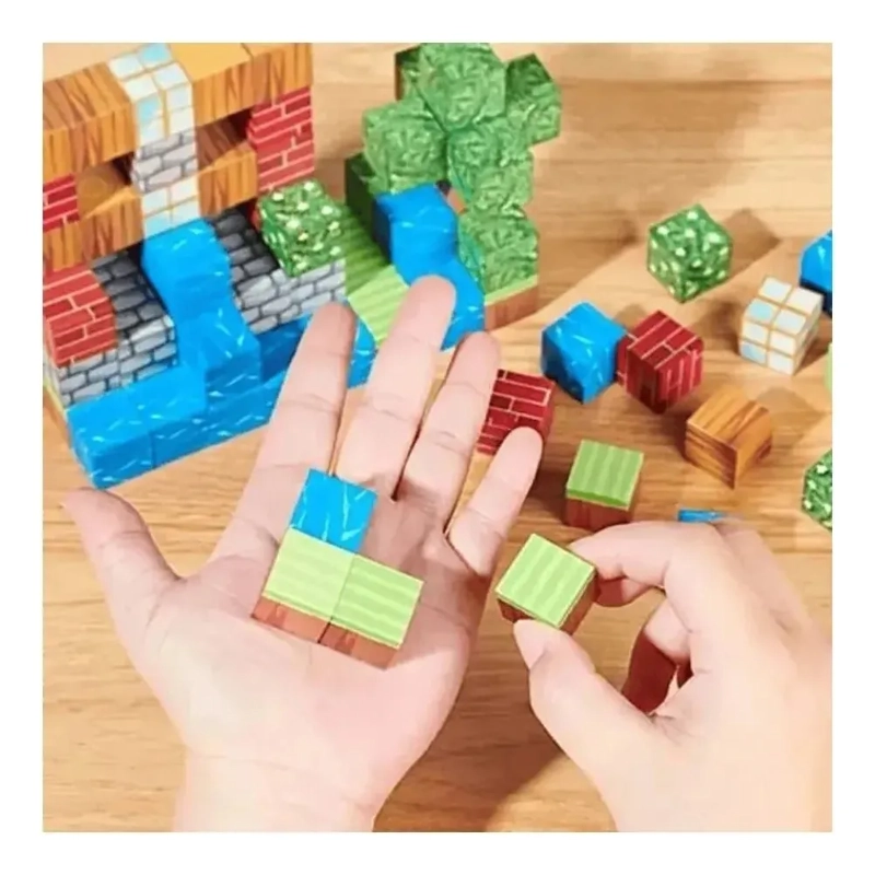 SET 60 BLOQUES MAGNE TICOS PIXELEADOS - 2