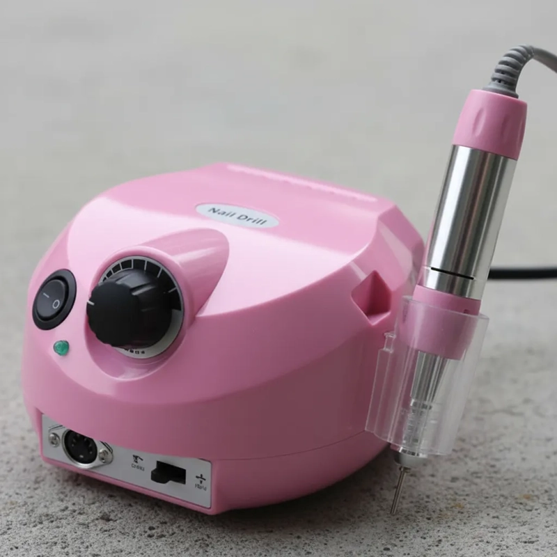 PULIDOR DE UÑAS TALADRO PARA MANICURE ELE CTRICO ROSA - 5