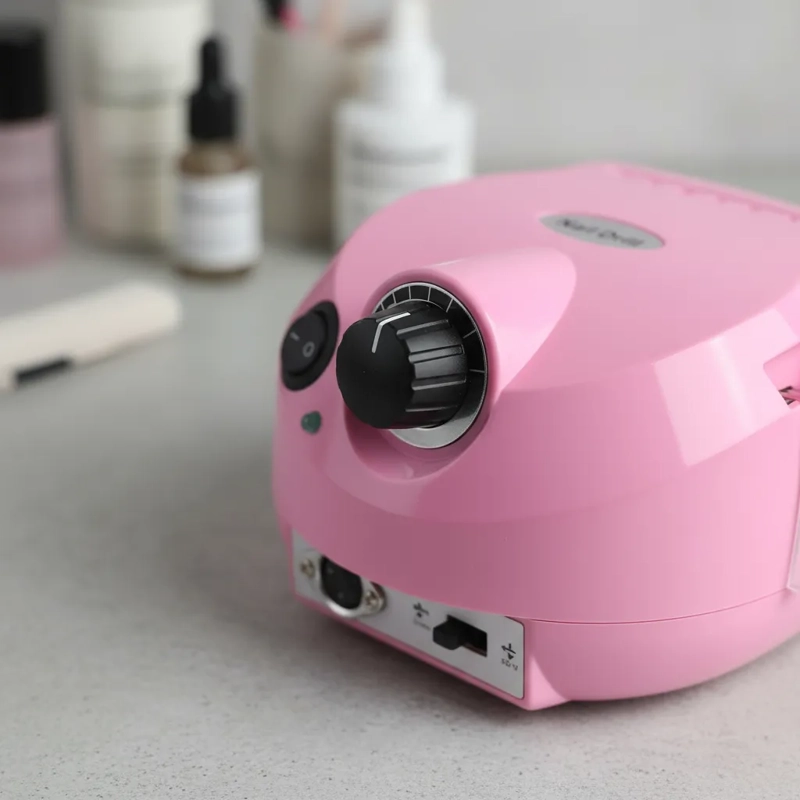 PULIDOR DE UÑAS TALADRO PARA MANICURE ELE CTRICO ROSA - 6