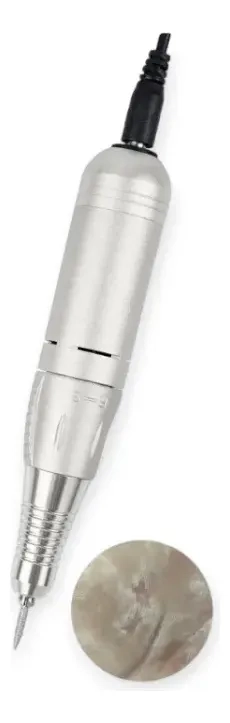 PULIDOR DE UÑAS TALADRO PARA MANICURE ELE CTRICO BLANCO - 5