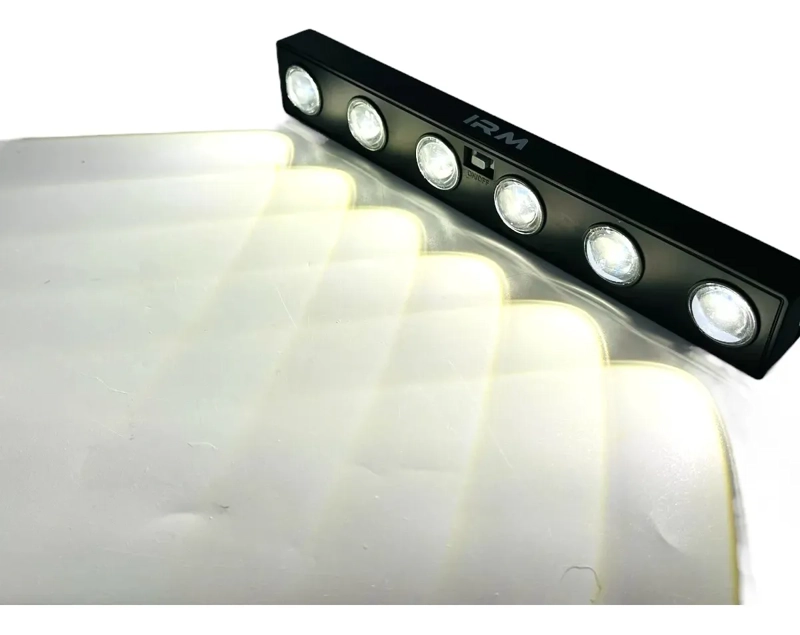 LAMPARA APLIQUE SOLAR 6 LED IMPERMEABLE TERRAZA JARDIN - 7