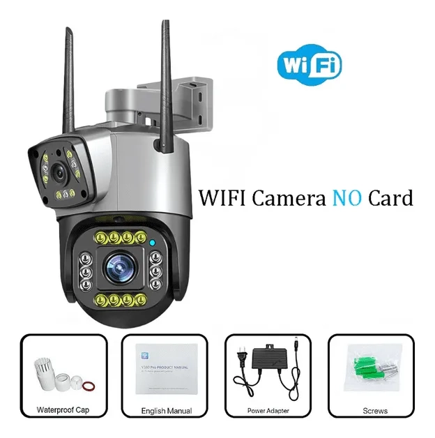 CAMARA DE VIGILANCIA V380 PRO SEGURIDAD INDOOR/OUTDOOR - 1