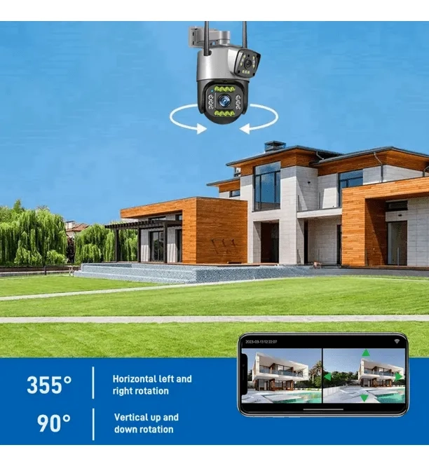 CAMARA DE VIGILANCIA V380 PRO SEGURIDAD INDOOR/OUTDOOR - 3
