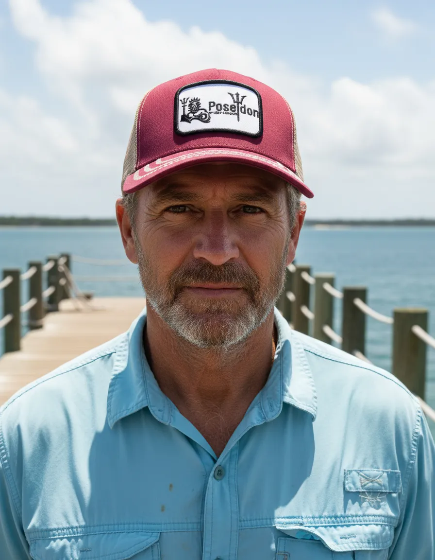 JOCKEY GORRO VERANO PESCA CAZA ROJO - 2