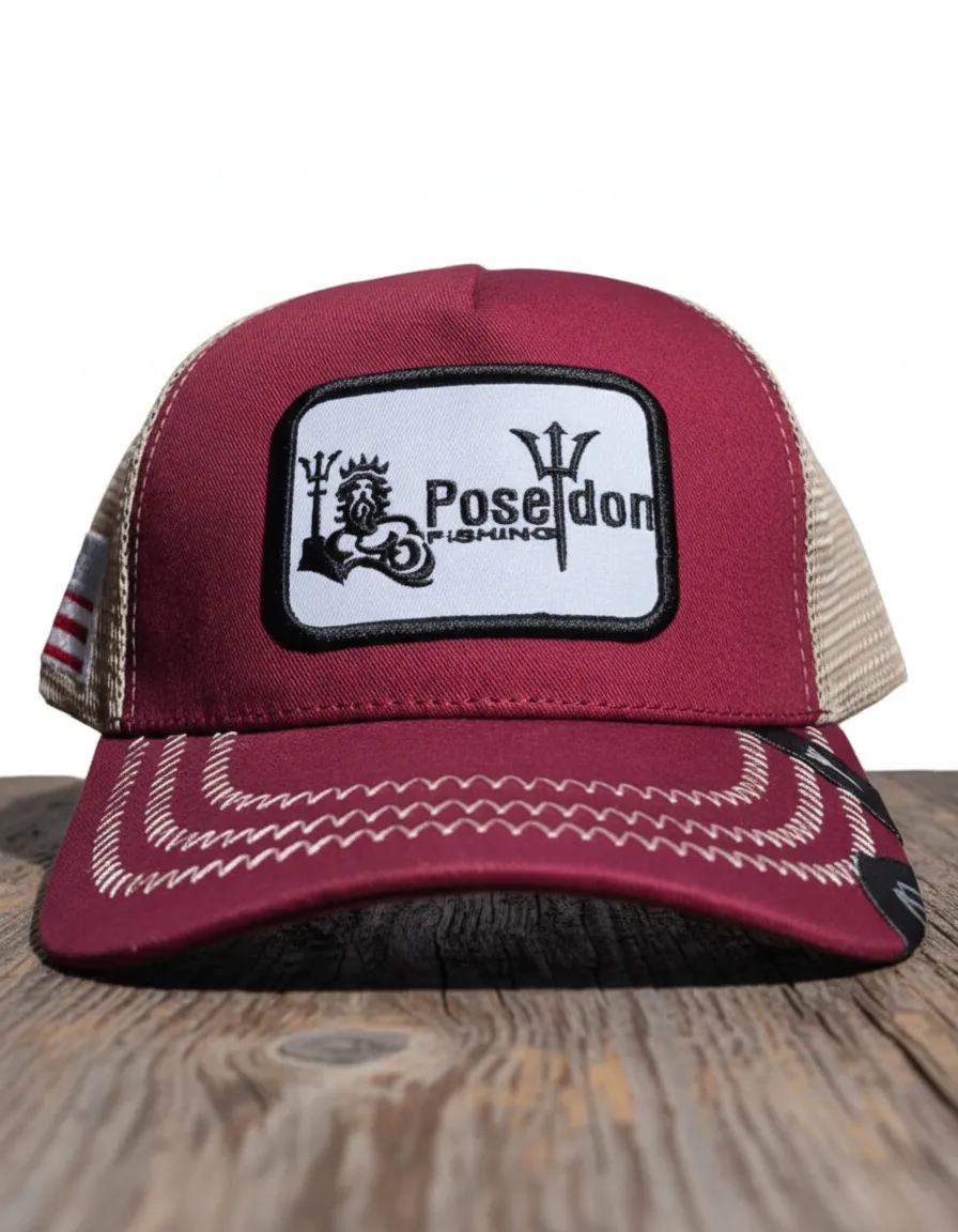 JOCKEY GORRO VERANO PESCA CAZA ROJO - 3