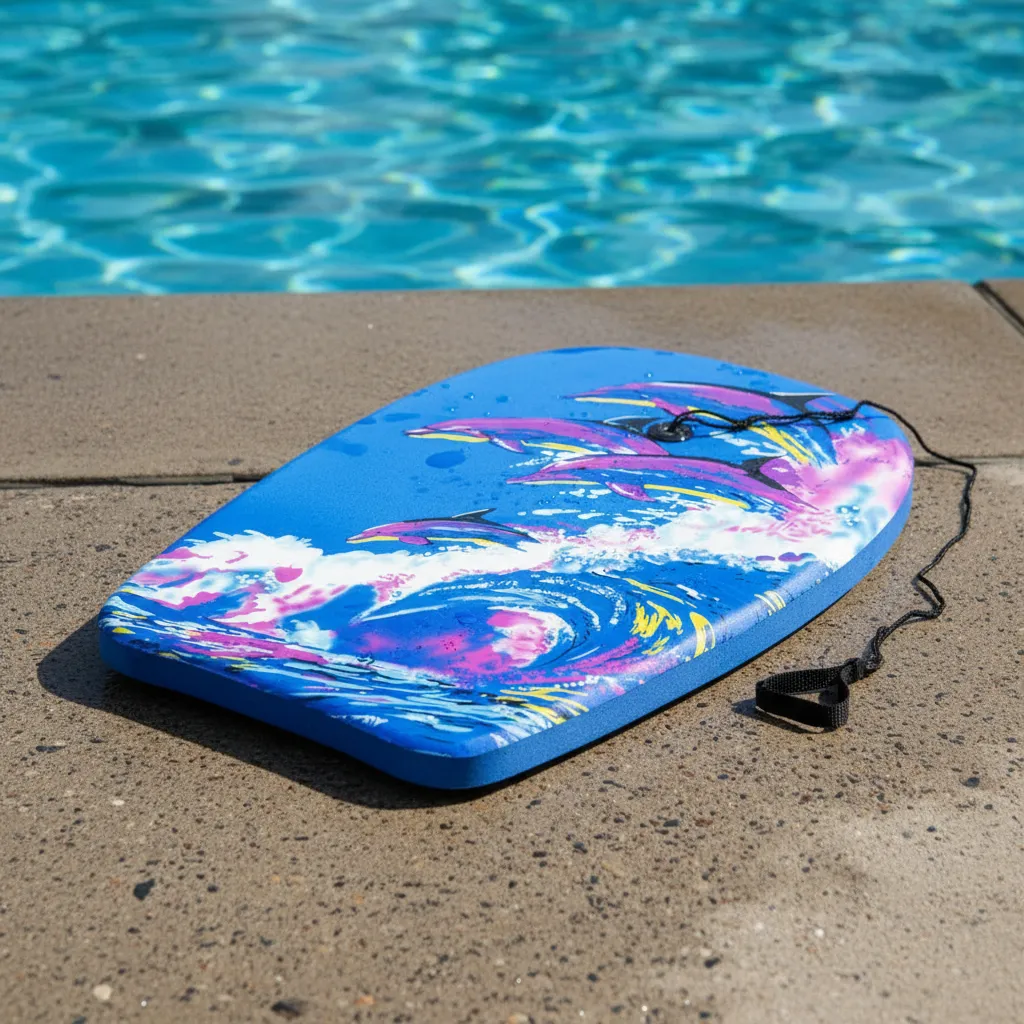 TABLA FLOTADAORA NATACION INFANTIL 66X 46X 5 CMS DELFINES - 3
