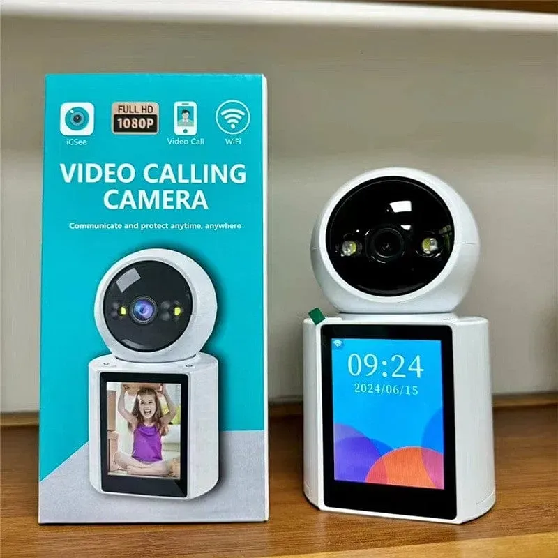 CAMARAS DE SEGURIDAD WIFI VIDEOLLAMADA BIDIRECCIONAL 1080P BLANCO - 4