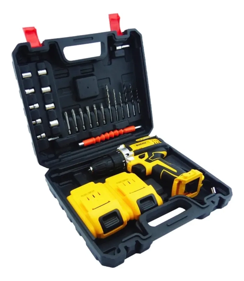 TALADRO RECARGABLE 36 VOLT DOTVIX 2 BATERIA AMARILLO 50/HZ AMARILLO 50 - 4