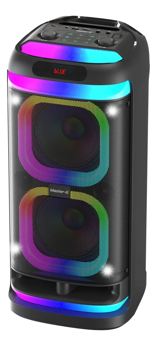 PARLANTE KARAOKE BLUETOOTH CENTURY 6,5 MICROFONO MASTER-G NEGRO - 3