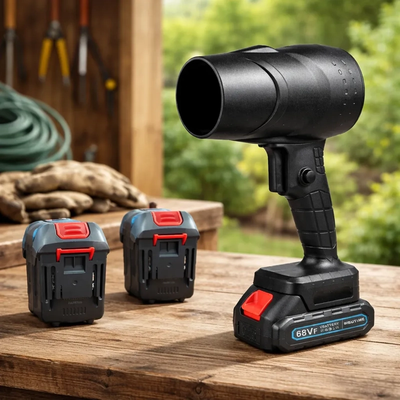 SOPLADOR PROFESIONAL DE POLVO TURBINA INALAMBRICO 1050W 68VF NEGRO - 5