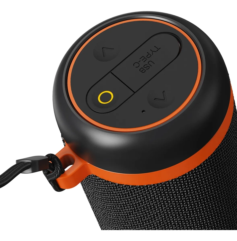 PARLANTE BLUETOOTH 5.4 PORTATIL 2 X2 10W TRUE WIRELESS IPX3 NEGRO - 3