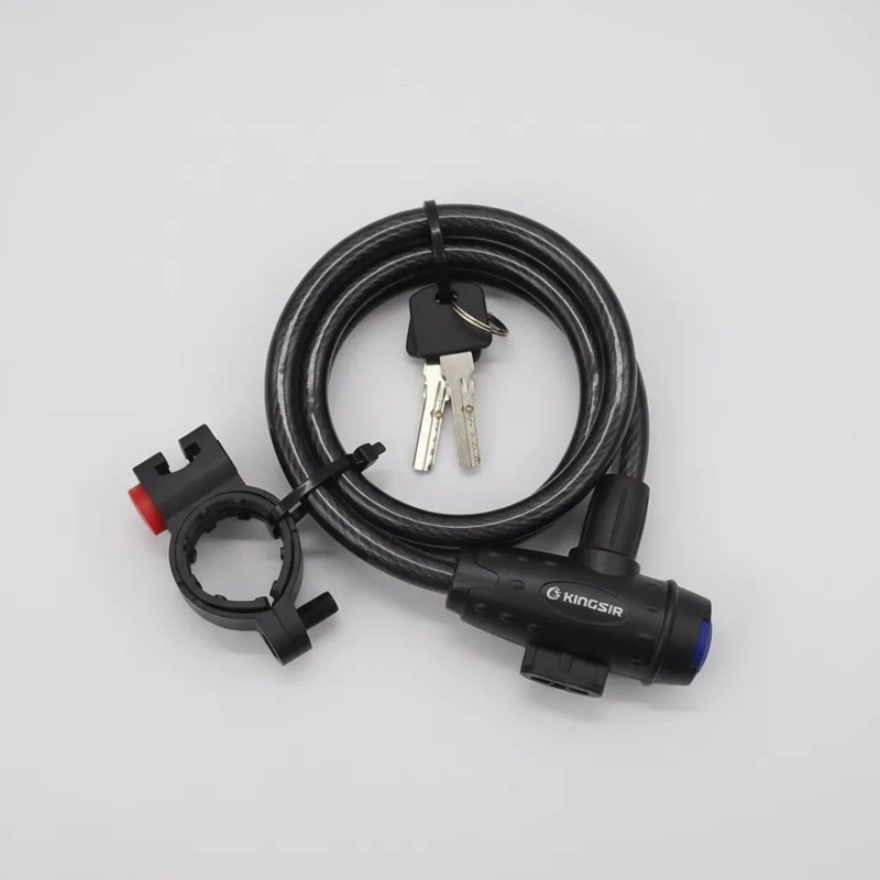 CANDADO PARA BICICLETA MOTO TRABA CADENA SEGURIDAD MULTIUSO NEGRO - 3