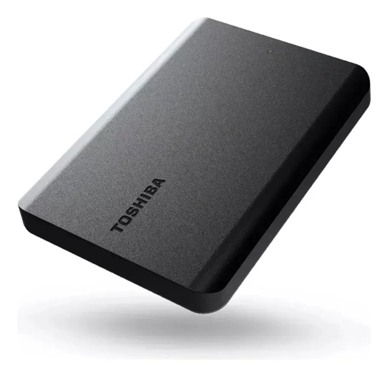 DISCO DURO EXTERNO 1TB 2.5 USB 3.2 CANVIO BASICS NEGRO C NEGRO