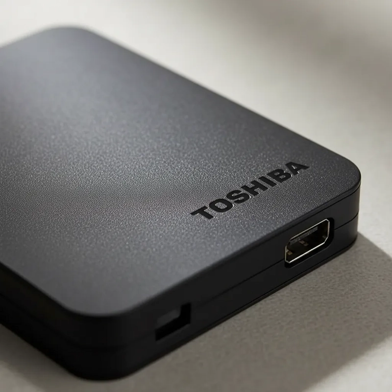 DISCO DURO EXTERNO 1TB 2.5 USB 3.2 CANVIO BASICS NEGRO C NEGRO - 5