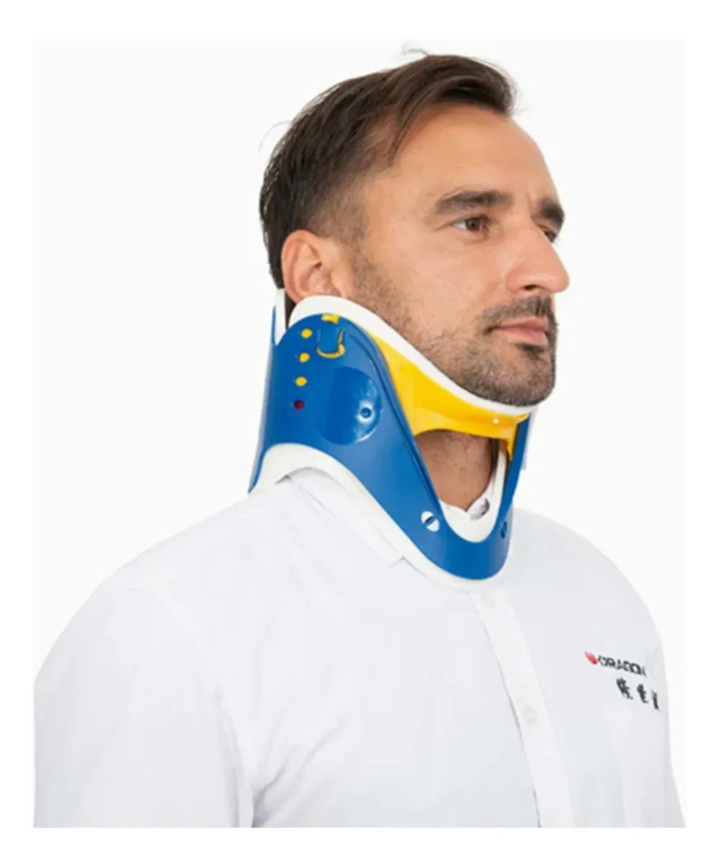 COLLARIN CERVICAL ADULTO TAMAÑO GRANDE ORTOPE DICO CUELLO AZUL M - 5