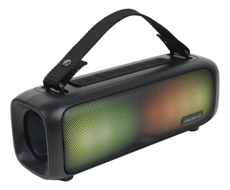 PARLANTE BLUETOOTH PORTATIL 10W MGBOOM TRUEWIRELESSS USB NEGRO - 4