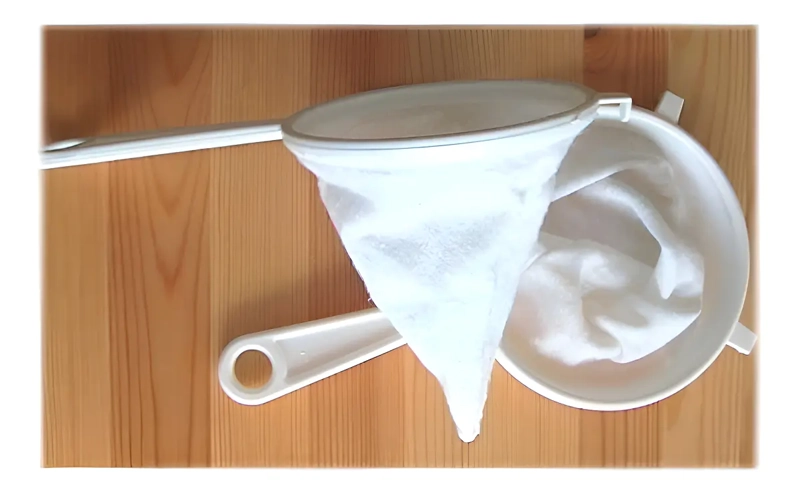 COLADOR DE TELA CAFE GRANO MOLIDO FILTRO REUTILIZABLE - 2