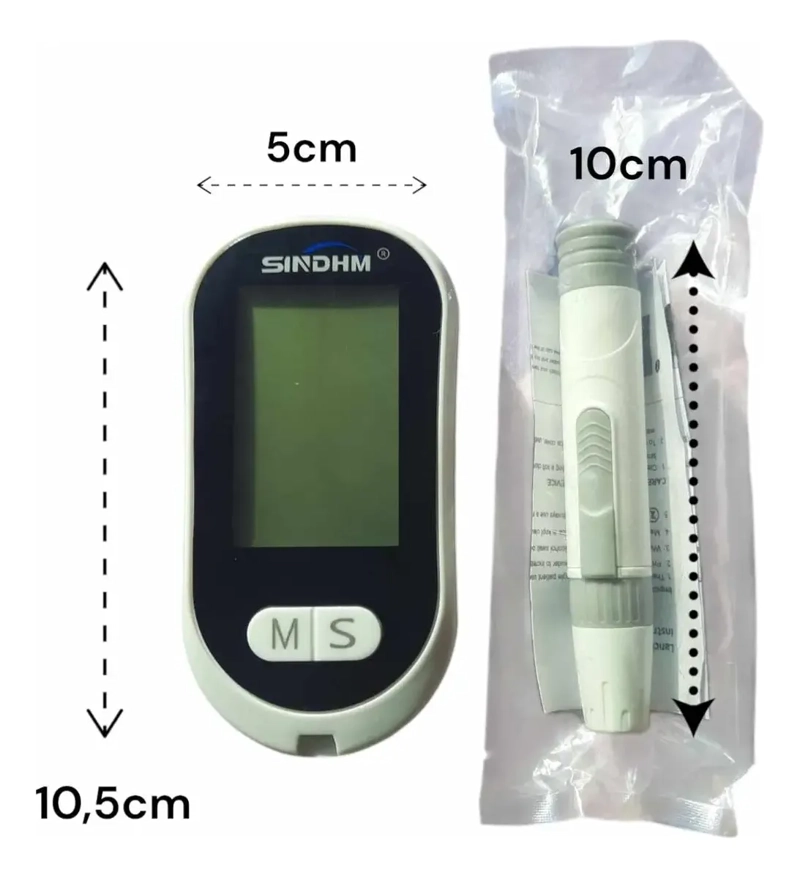 MEDIDOR DE PRESION ARTERIAL OXIMETRO Y GLUCOMETRO KIT SALUD - 3