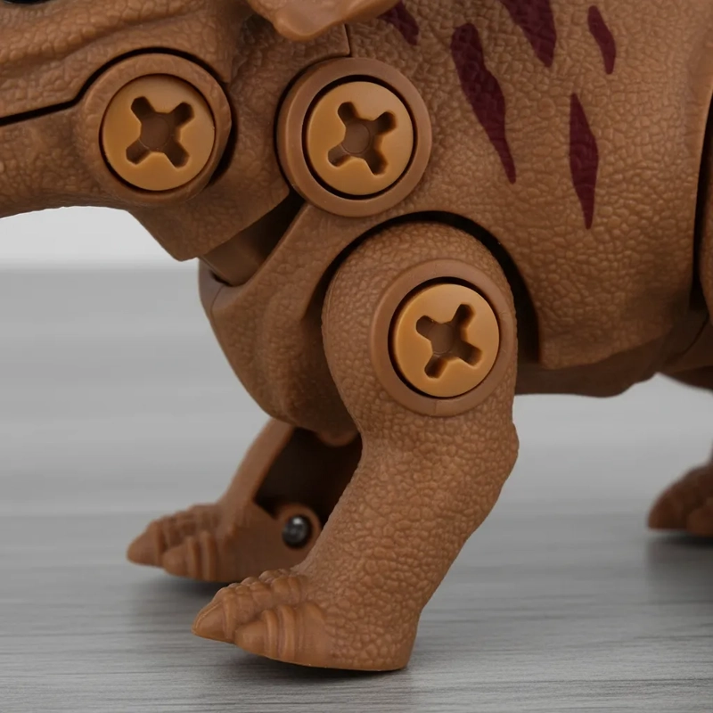 DINOSAURIOS PARA ARMAR JUGUETE BEIGE - 4