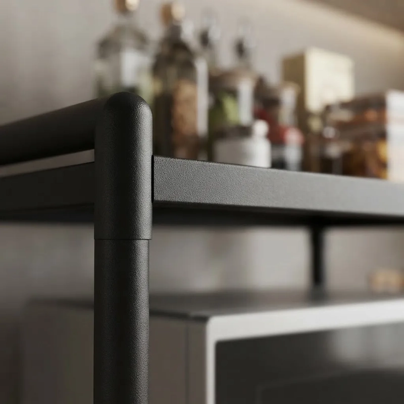 ESTANTE RACK PARA MICROONDAS ORGANIZADOR 3 PISOS - 4