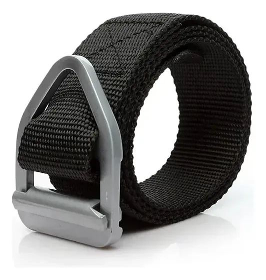 CINTURON ARMY TACTICO MILITAR AJUSTABLE 1.32 CM NEGRO - 1