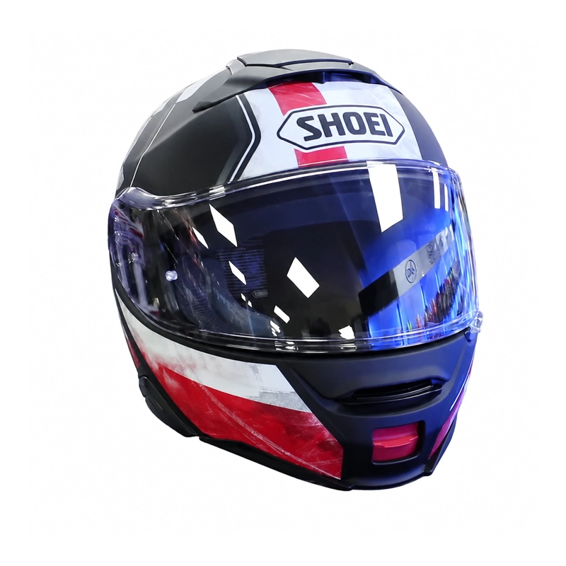 KIT CASCO DE MOTO SHOEI HELMETS NEOTEC 2 JAUNT TC-1 + 2 VISORES - 2