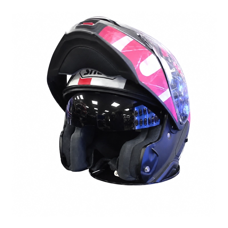 KIT CASCO DE MOTO SHOEI HELMETS NEOTEC 2 JAUNT TC-1 + 2 VISORES - 4
