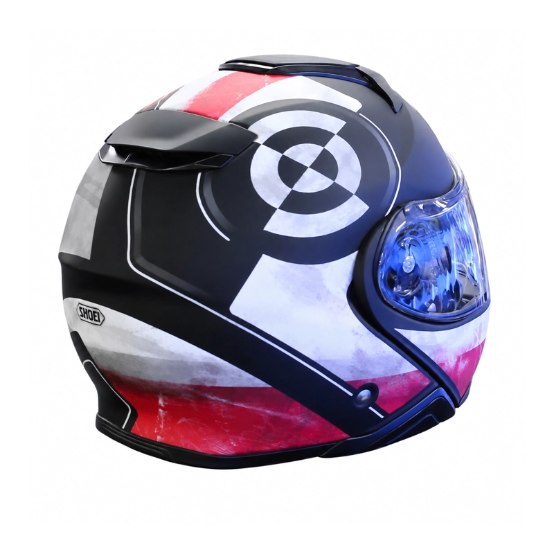 KIT CASCO DE MOTO SHOEI HELMETS NEOTEC 2 JAUNT TC-1 + 2 VISORES - 7